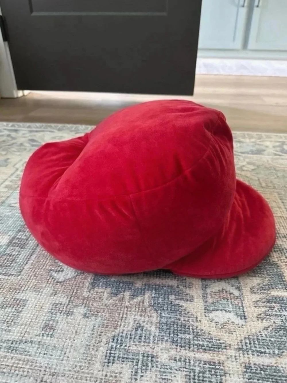 Nintendo Plush Red Super Mario Hat with White 'M' Emblem